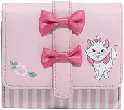 [Hot Topic] Her Universe Disney The Aristocats Marie Bows Stripe Mini Wallet PINK NONE, Pink