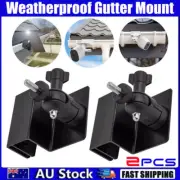 2x Weatherproof Gutter Mount for Arlo Eufy Solar Panel Eufy Security Camera AU