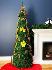 Popup Christmas Tree 6ft/180cm Pre-decorated