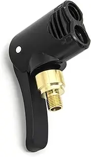 ALLY-MAGIC Dual Head Bike Track Pump, 1Pcs Tyre Air Pump Multi-use Connector Head and Valve Adapter for Mountain Bike Road Bike Replacement Accessories (non deflatable) Y4STDQB