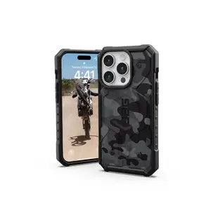 UAG iPhone 15 磁吸 Pro Max 耐衝擊 保護殼 防摔殼 手機殼 透明 透黑 幾何 迷彩 Magsafe