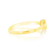 1/10 Carat Diamond Engagement Ring in 9ct Yellow Gold, Q
