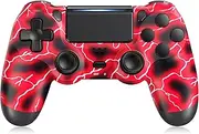 SHINXIN Wireless Controller for PS4, with Dual Vibration/ 6-Axis Motion Sensor/Speaker/Audio Jack/Touch Pad/Share Button
