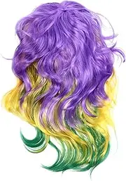Generic Real Hair Feel Soft and Wavy Wig Bangs Three Color Women's Synthetic Wig Hair Accessories for Holiday Events