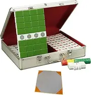 Boutique Mahjong Set - Exquisite Aluminum Gift Box, Production, Majong Set Mah Jong Mah Jongg Sets Majiang,Big/Small Style,B,XXXL