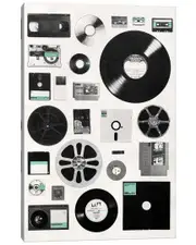 iCanvas Data Wall Art