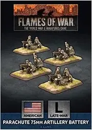 Flames of War: Parachute - 75mm Artillery Battery (Plastic)