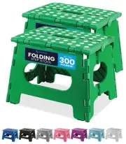 Handy Laundry Folding Lightweight Step Stool is Sturdy Enough to Support Adul...