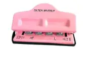 Mushroom Discbound Hole Punch 4 Holes Mushroom Paper Puncher for Disc Bound NEW