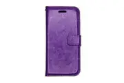 Samsung Galaxy S21 Book Style Colour Side Flip Case - Purple