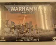 Astra Militarum Cadian Shock Troops Warhammer 40k 40,000 New!