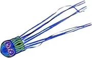 STARTIST Large Octopuses Kite Long Tail Beach Kite Colorful Easy Flyer Beautiful Cartoon Animal Kites for Families Outdoor Games Beach