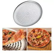 Oven Rack Soaking Tray Perforated Pizza Pan Nonstick Frying Skillet