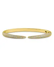 Cz By Kenneth Jay Lane Pave Spike Bracelet