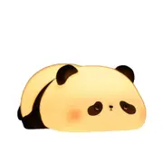 Cute Panda Silicone Night Lamp