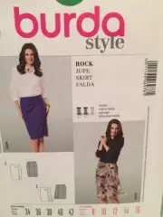Burda Sewing Pattern 6978 Ladies Misses Skirt Size 8-16 Uncut