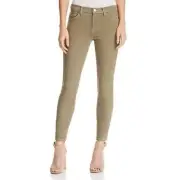 NEW Current/Elliott The Stiletto Skinny Jeans In Covert Green Womens 29
