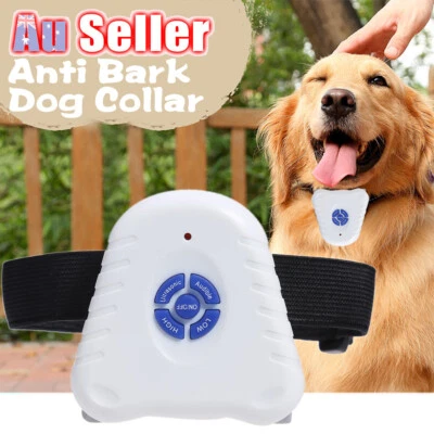 Anti Barking Dog Ultrasonic Training Collar Adjustable Sensitivity Sound Hot