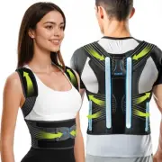 Posture Corrector for Women and Men, Upgraded Back Brace with Enhanced Suppor...