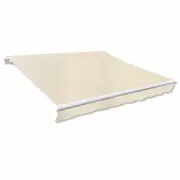 Awning Frame 4x3 m Automatic Roll-back Aluminium vidaXL