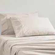 Logan & Mason Poly/Cotton Percale Sheet Set
