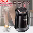 0.5L Electric Turkish Coffee Maker Boiled Coffee Pot Brew Espresso Kettle Black