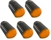 Solar Roof Mouse Light 3LED Car Roof Light Truck Pickup Truck Roof Modification Light Light High Light Yellow Indicator Warning