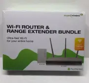 Amped Wireless B1912 Ultra Fast Wi-Fi Router and Range Extender Bundle