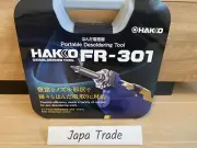 HAKKO FR301-82 DESOLDERING TOOL 2-pole Grounding Plug AC 100V Blue w/ Case F/J