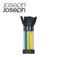 在飛比找momo購物網優惠-【Joseph Joseph】不沾桌矽膠料理鏟匙組(附座-自
