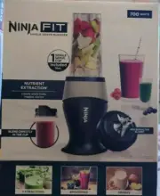 New Ninja Fit Personal Single-Serve Blender 700 Watts,16-oz Pro Extractor Blades