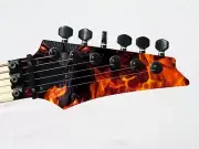 Guitar Skin Wrap Axe Re-Skin Albatross Abyss Dream Evil 454