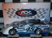 KYLE HARDY #45 SLR RACING 2023 1/24 ADC DIRT LATE MODEL DIECAST CAR AUTOGRAPHED