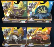 MATTEL✨JURASSIC WORLD STRIKE ATTACK COMBAT EXTREME ZUNICERATOPS EDAPHOSAURUS SET
