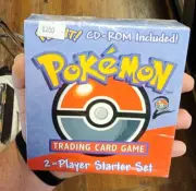 1999 Pokemon Two-Player Starter Set CD-ROM Sealed Brand New Base Set