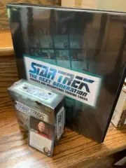 Star Trek TNG The Next Generation Archives & Inscriptions Card Box + P2 Binder