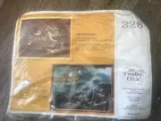 The Creative Circle SANDPIPERS Kit 0326 Embroidery Made in USA Vintage