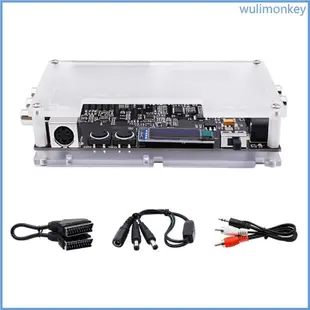 Wu OSSC 轉換器附加板,帶複合 S-video 輸入,用於 NTSC PAL 控制台