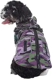 Waterproof Dog Vest - Winter Jacket, Dog Jacket Waterproof, Cold Weather Dog Soft Costume Jacket | Vest with Built-in Wiring Harness for Small and Medium Large House