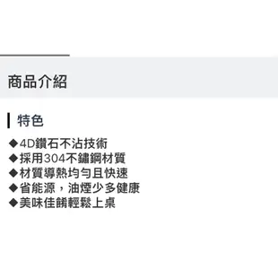 「免運費」Mahobin全新台灣製造立體蜂巢304不鏽鋼五層複合式不沾炒鍋36公分