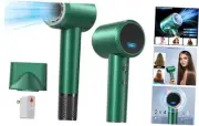 Professional Hair Dryer - 150000 RPM High-Speed, Negative Ionic for Fast