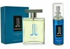 Perfume for Men LANCETTI Silver Blue EDT 100ml+Deodorant+Samples Gift