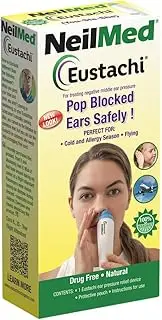 NeilMed Eustachi-Eustachian Tube Exercise-Pop Blocked Ears Safely. Helps Relieve Ear Pressure
