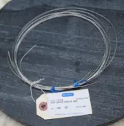 Rio Grande Sterling Silver Jewelry Jeweler Wire 1.2 oz 35gm Half Round 16 Gauge