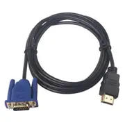 1.8/3/5/10m 1080P HDMI to VGA 15Pin Male Cable Adapter Lead for HDTV HD LCD