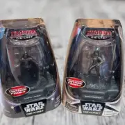 Star Wars Diecast Vader & Sandtrooper Figures - Dark Side Lot (2) - New in Box!