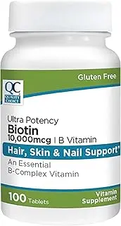 Quality Choice Biotin 10,000 mcg + B Tablets