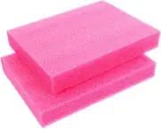 SHINEOFI Diy Craft Foam Sheets 2pcs Pearl Cotton Padding for Packaging Inserts Soft Elastic Foam Blocks for Safe Shipping