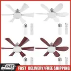 Ceiling Fan with Light Crystal Ceiling Fan Light Remote Control for Dining Room