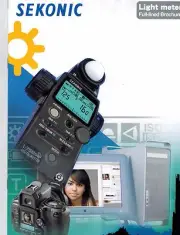SEKONIC FULL LINE CATALOGS / BROCHURES (ORIGINAL PRINT JAPAN)